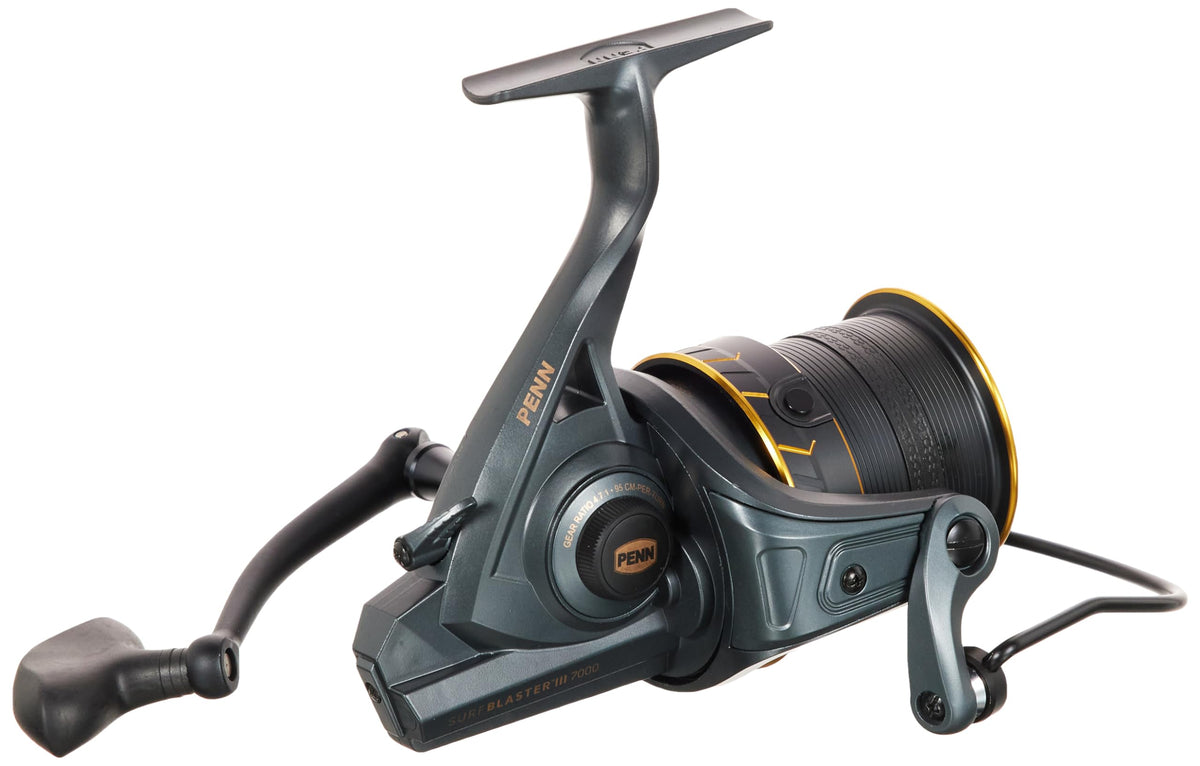 Penn Surfblaster III Longcast Fishing Reel - Long Distance Spool Surf Casting Reel for Saltwater Beach and Rock Fishing