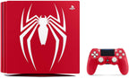 Playstation 4 Pro 1TB SSD Limited Edition Console - Marvels Spider-Man Bundle Enhanced with Fast Solid State Drive (Renewed)