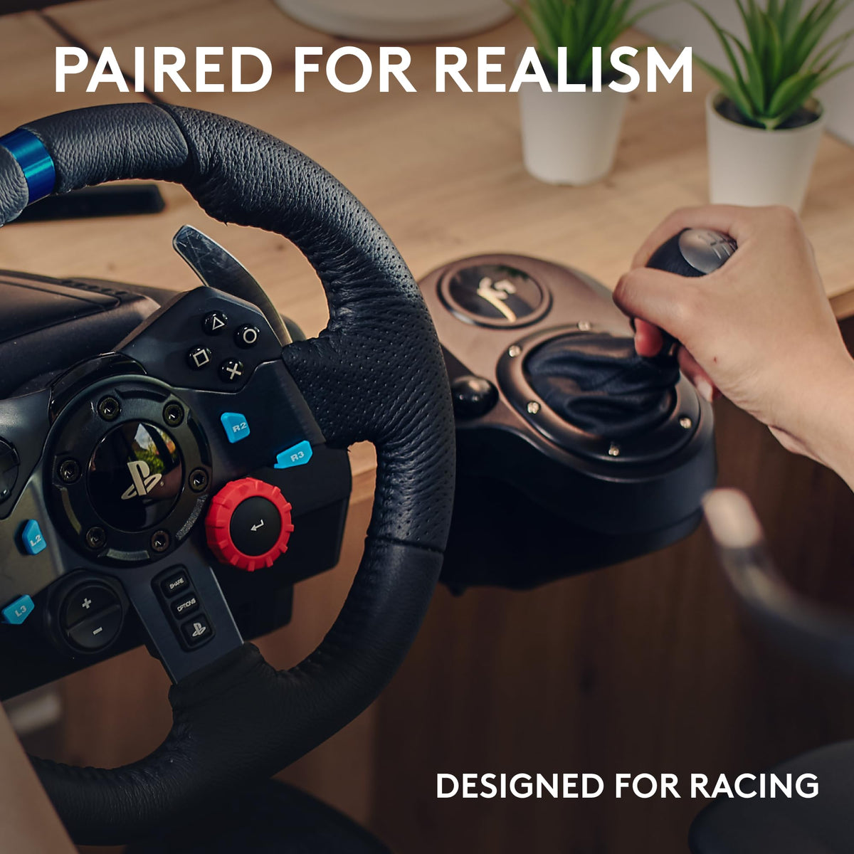 Logitech G G29 SE Driving Force Wheel and Shifter for Playstation & PC