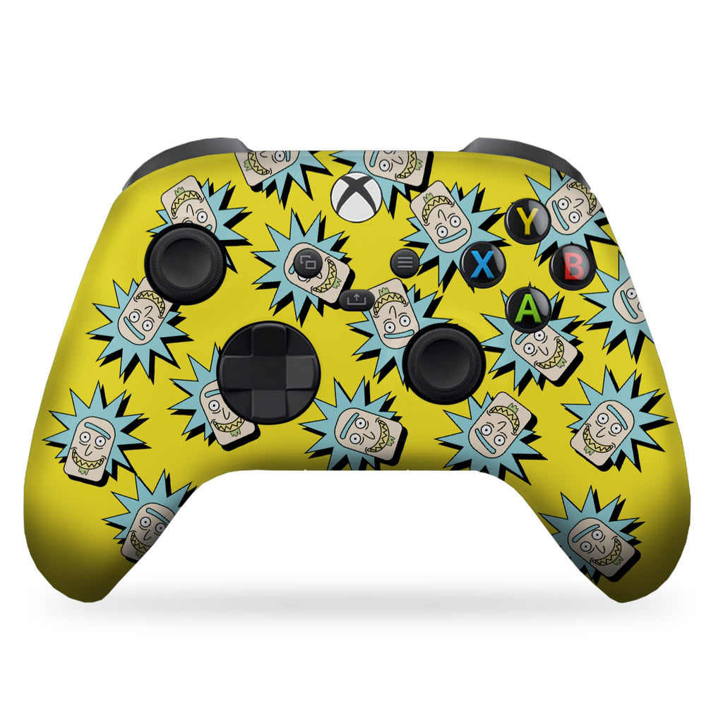 Neon Weed Glow Modded Custom X-box Controller Wireless for X-box Series X/S