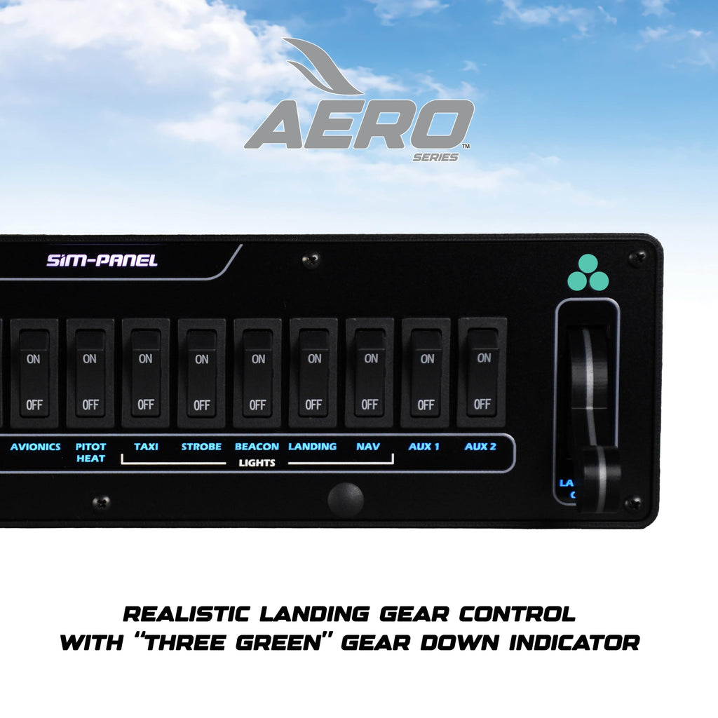SIM-PANEL Aero Series FlightMate Simulation Panel (Single Mag)