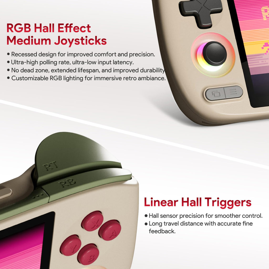 AKNES AYANEO Pocket AIR Mini Retro Handheld Game Console, 3G+64G