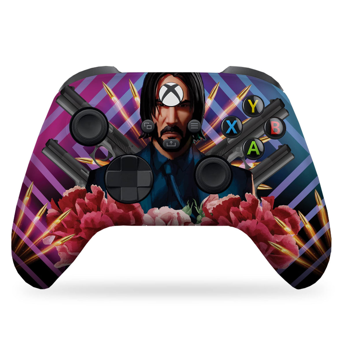 Spiider-Man Red Superhero Modded Custom X-box Controller Wireless