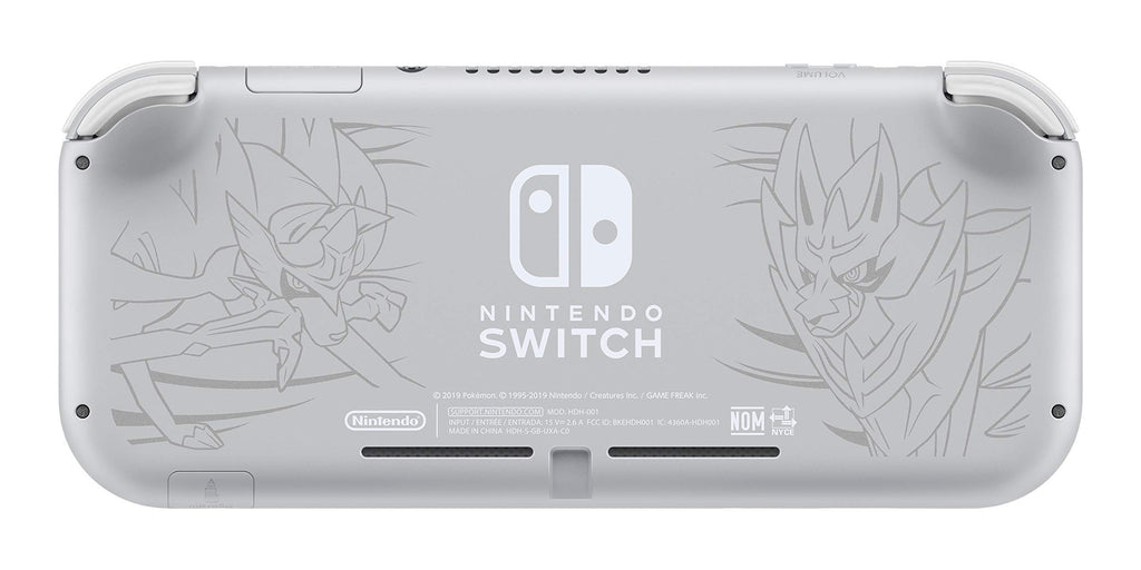 Nintendo Switch Lite - Pokemon Sword and Shield Edition - Light Gray (HDH-001) (Renewed)