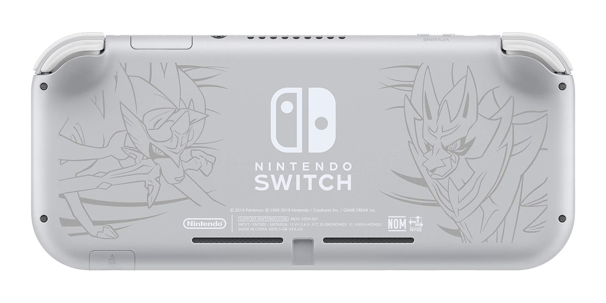 Nintendo Switch Lite - Pokemon Sword and Shield Edition - Light Gray (HDH-001) (Renewed)