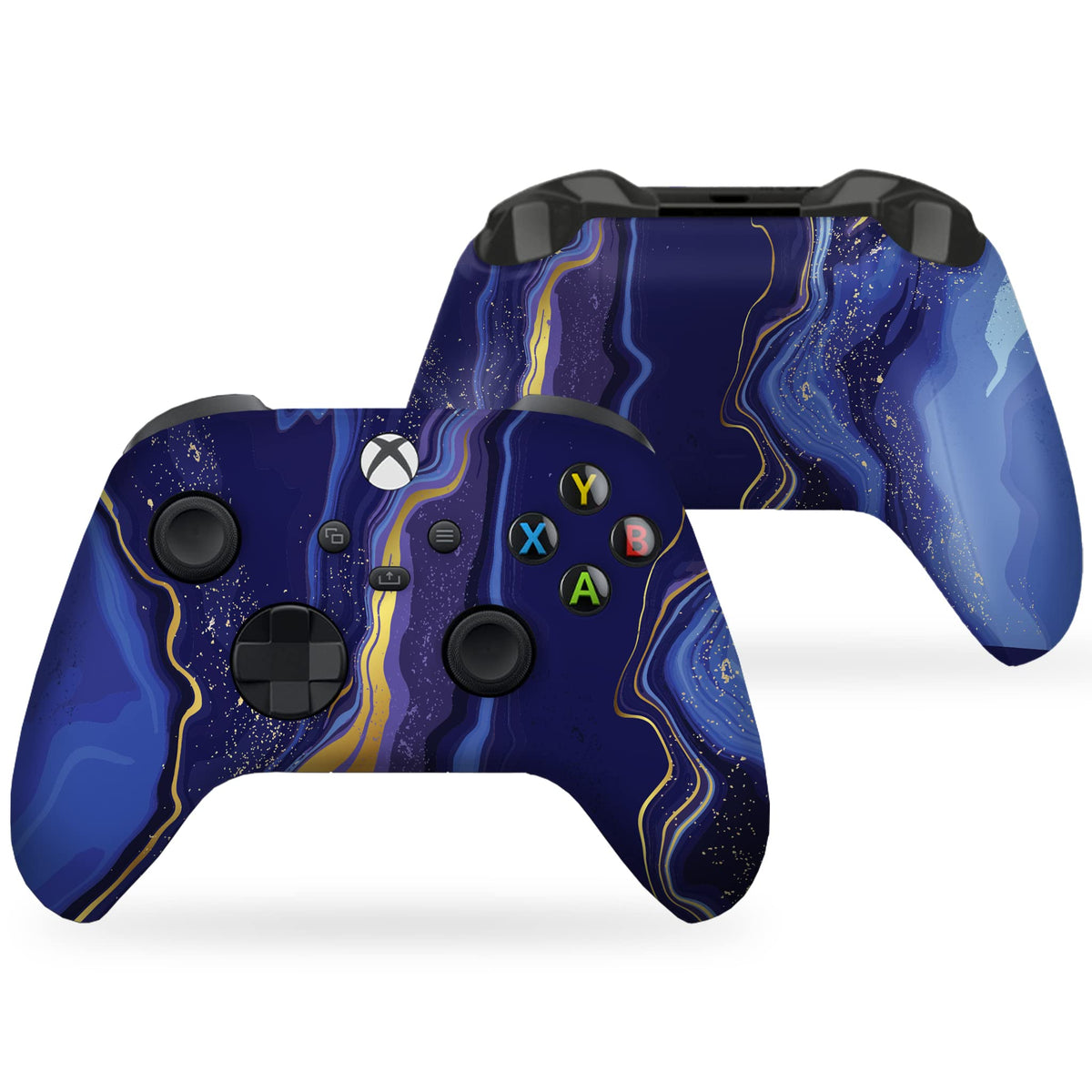 Psychedelic Mushrooms Customised Wireless Controller by BCB. Original X-box Controller Compatible with X-box One/Series X & S Console. Customized with Water Transfer Printing (Not a Skin)