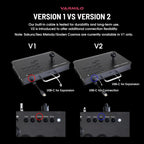 VARMILOARCADE Kassai Arcade Fight Stick Rapid Trigger Tournament Grade Controller for Fighting Games Two Versions Standard PC Only or Pro Compatible with PC PS4 PS5 Switch1 Switch2 (Sakura, Standard (PC))