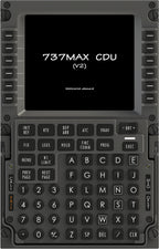 SYDYSOSO Cockpit Simulator 737X CDU Flight Simulator Control Display Unit