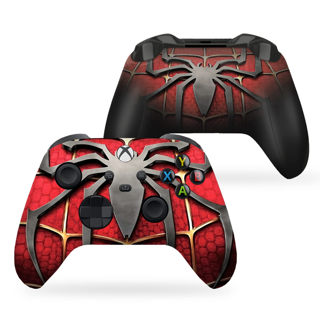 Spiider-Man Red Superhero Modded Custom X-box Controller Wireless