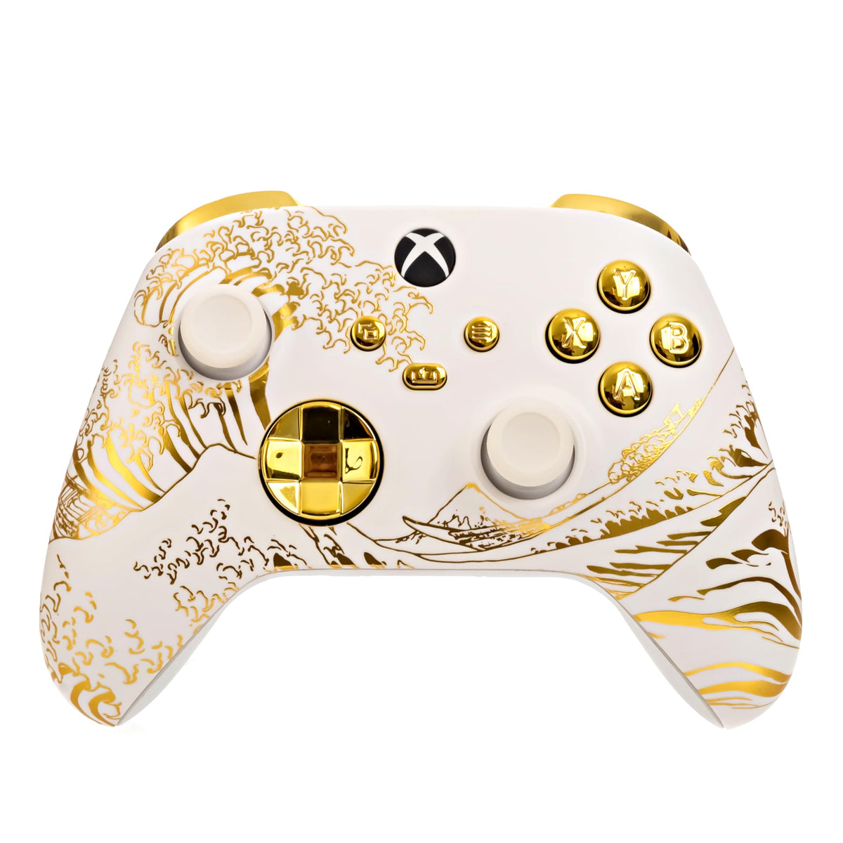 Crazy Controllerz Customz Series Custom Wireless Controller for Xbox One Series X S PC - Sunburst Design