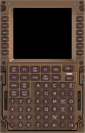 SYDYSOSO Cockpit Simulator Flight Simulator Control Display Unit, 747X CDU
