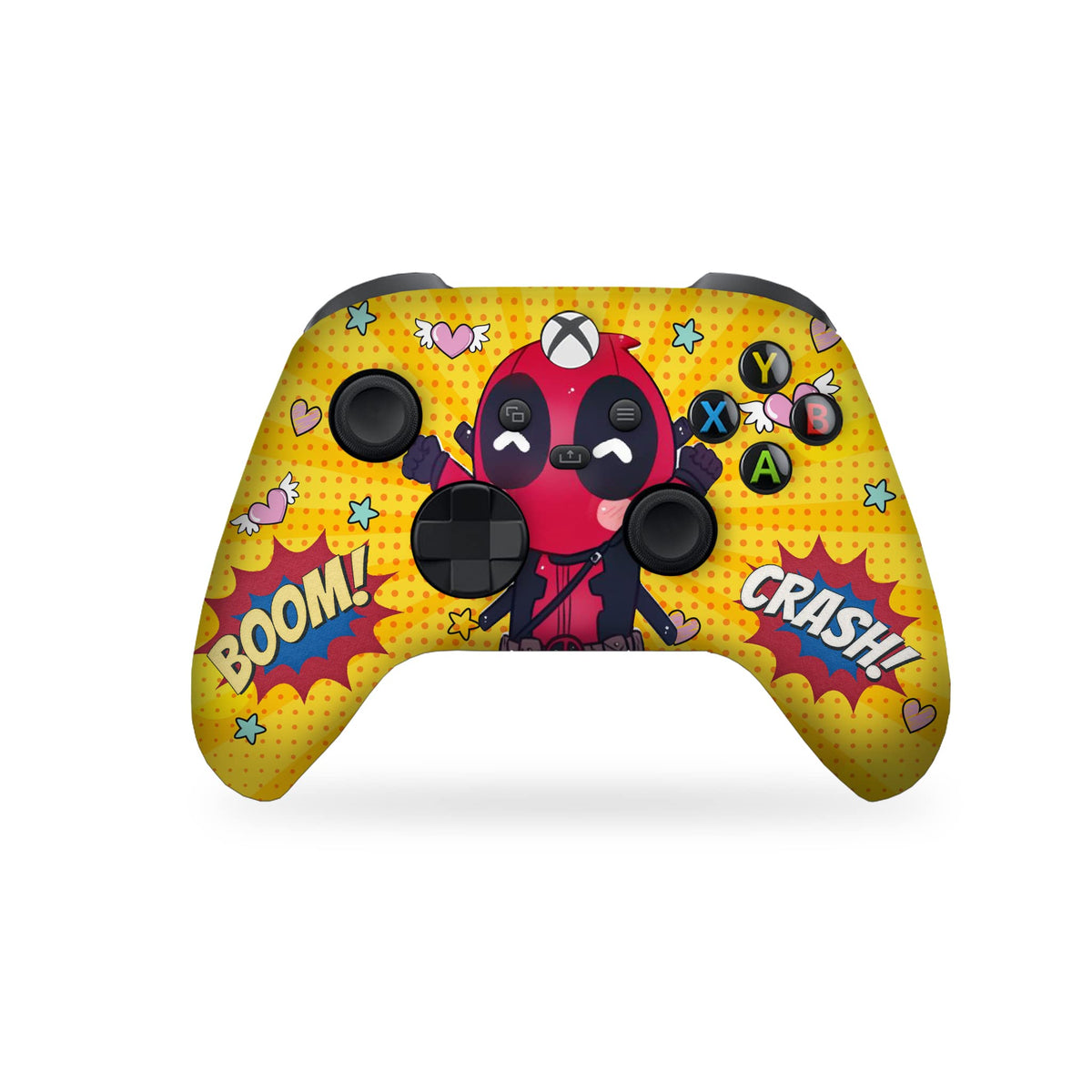 Psychedelic Mushrooms Customised Wireless Controller by BCB. Original X-box Controller Compatible with X-box One/Series X & S Console. Customized with Water Transfer Printing (Not a Skin)