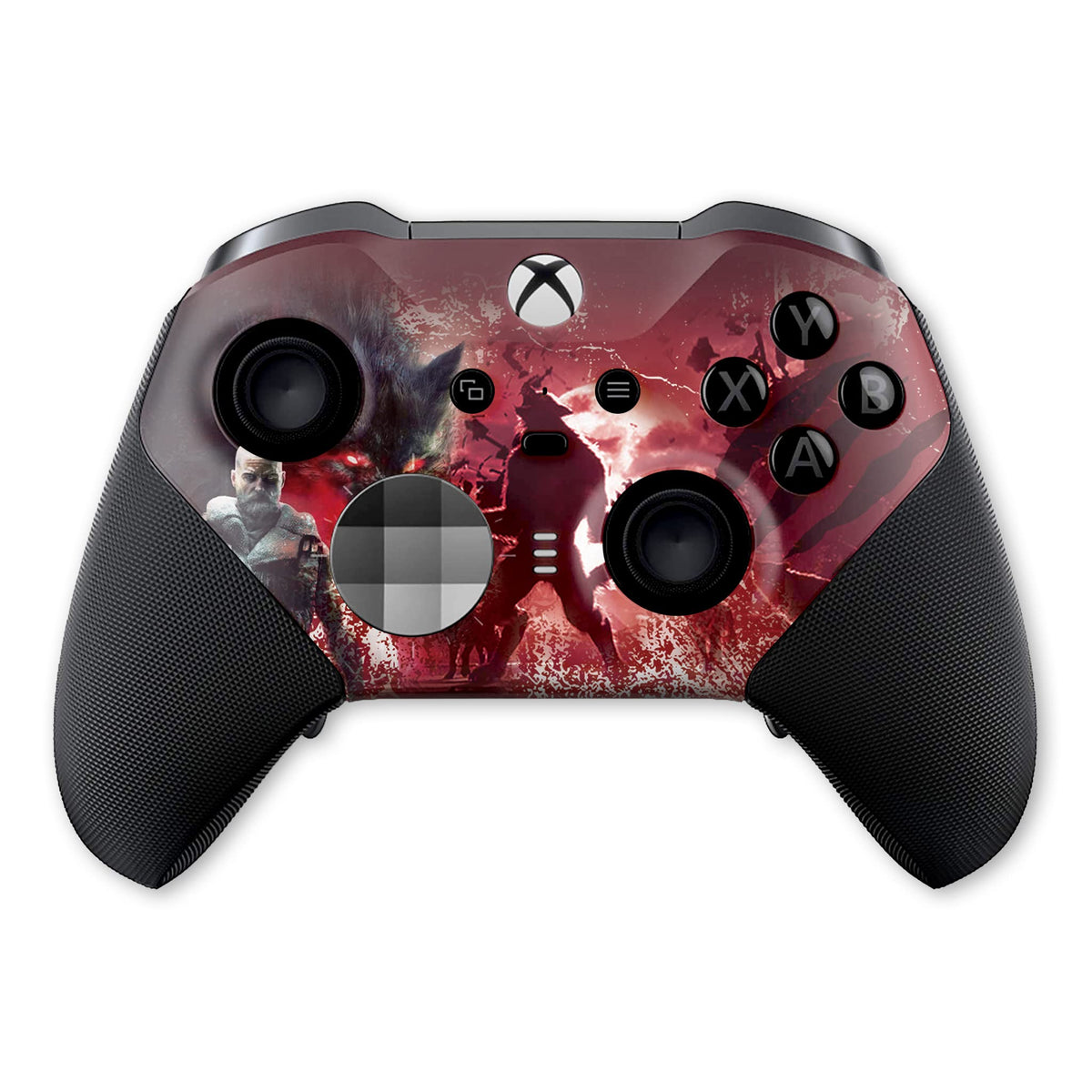 DreamController Cherry Blossom X-box Elite Controller Series 2 Limited Edition Custom Elite Series 2 Controller for X-box One/Series X/S. with Advanced Hydro-Dip Paint Technology (Not Just a Skin)