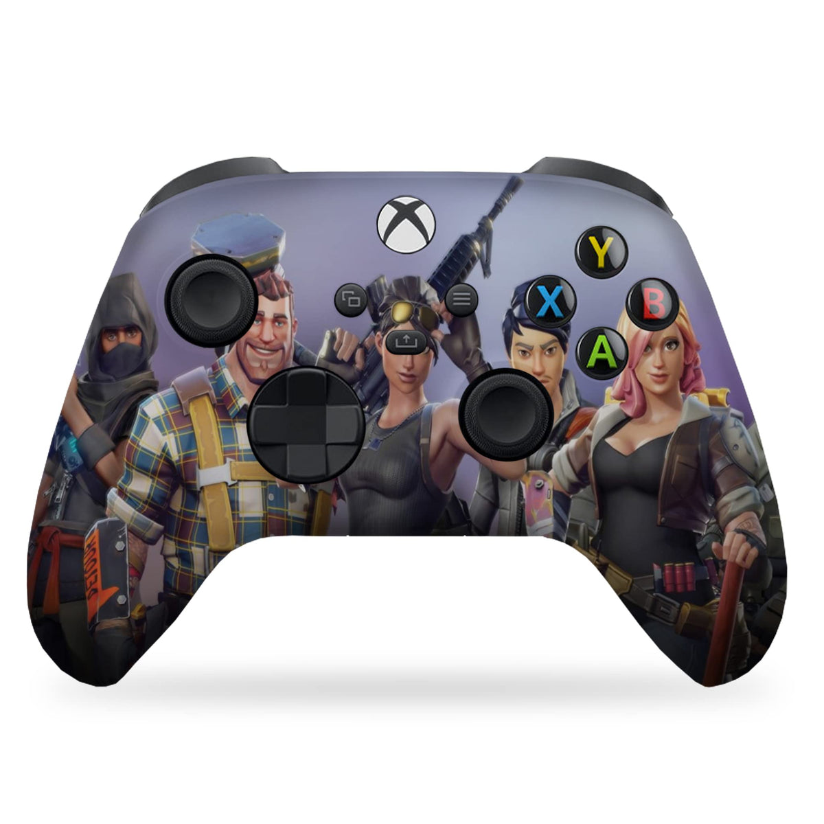 Neon Abyyss Video Game Custom X-box Controller Wireless for Series X/S