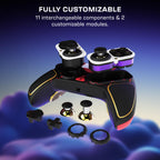 Turtle Beach Victrix Pro BFG Reloaded Wireless Modular PC Controller: Fortnite - Hall-Effect Thumbsticks, Interchangeable Parts, Trackpad, Keyboard & Mouse Emulation - PC, Steam Deck