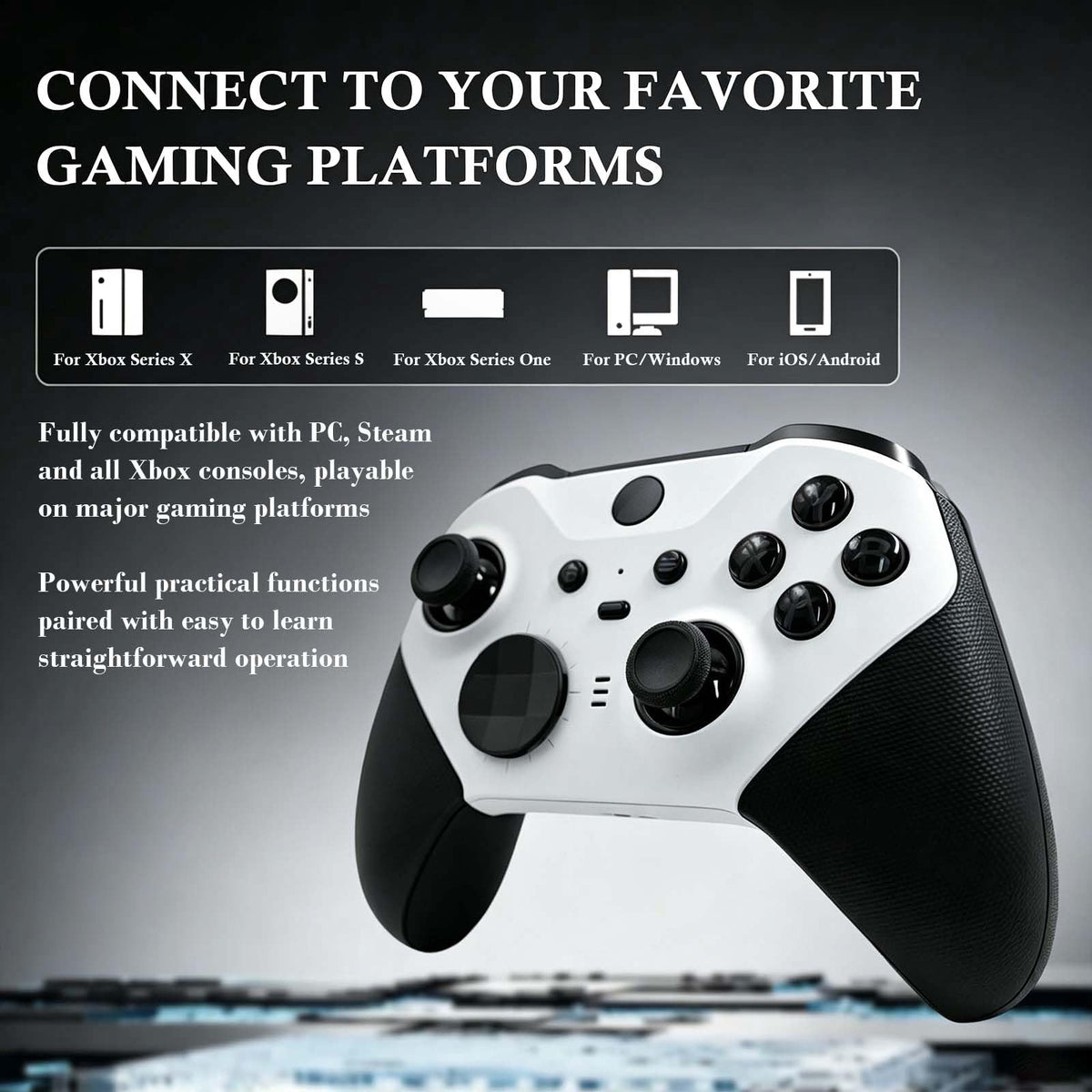 DIY Customized Elite Series 2 Controller Compatible for Xbox Elite Series 2