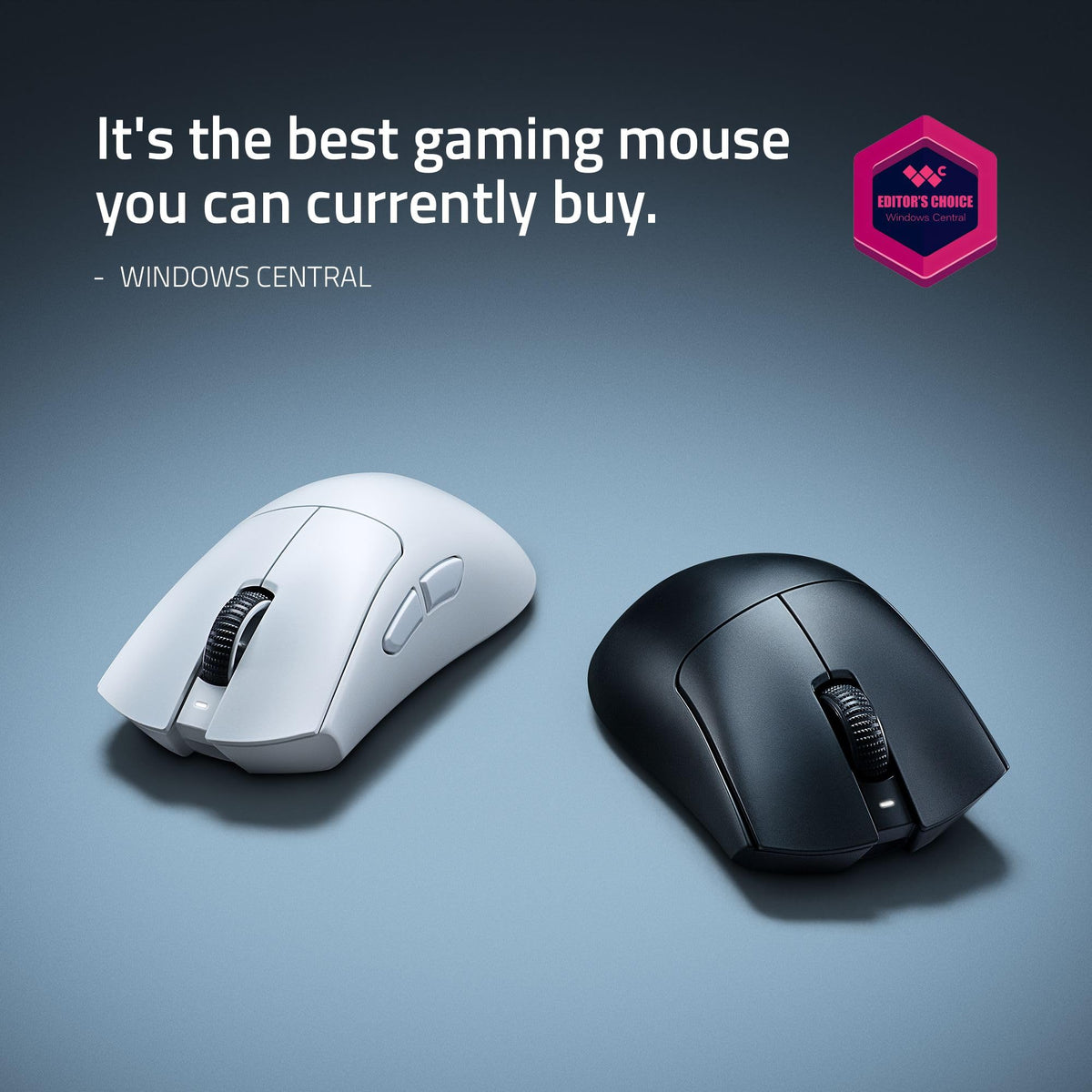Razer DeathAdder V4 Pro Wireless Gaming Mouse, 8K Polling Rate, 56g, Black