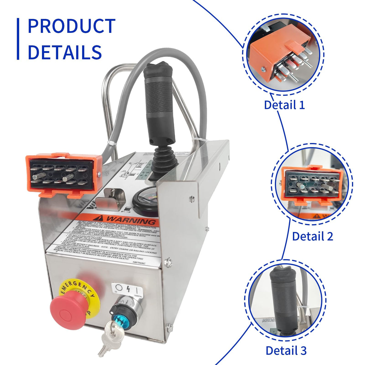 Control Box Assembly 310185 Compatible with Skyjaaaack Scissor Lift SJIII3015 SJIII3215 SJIII3219