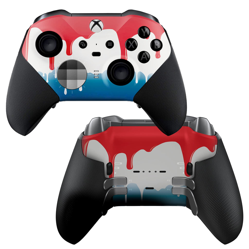 DreamController Cherry Blossom X-box Elite Controller Series 2 Limited Edition Custom Elite Series 2 Controller for X-box One/Series X/S. with Advanced Hydro-Dip Paint Technology (Not Just a Skin)