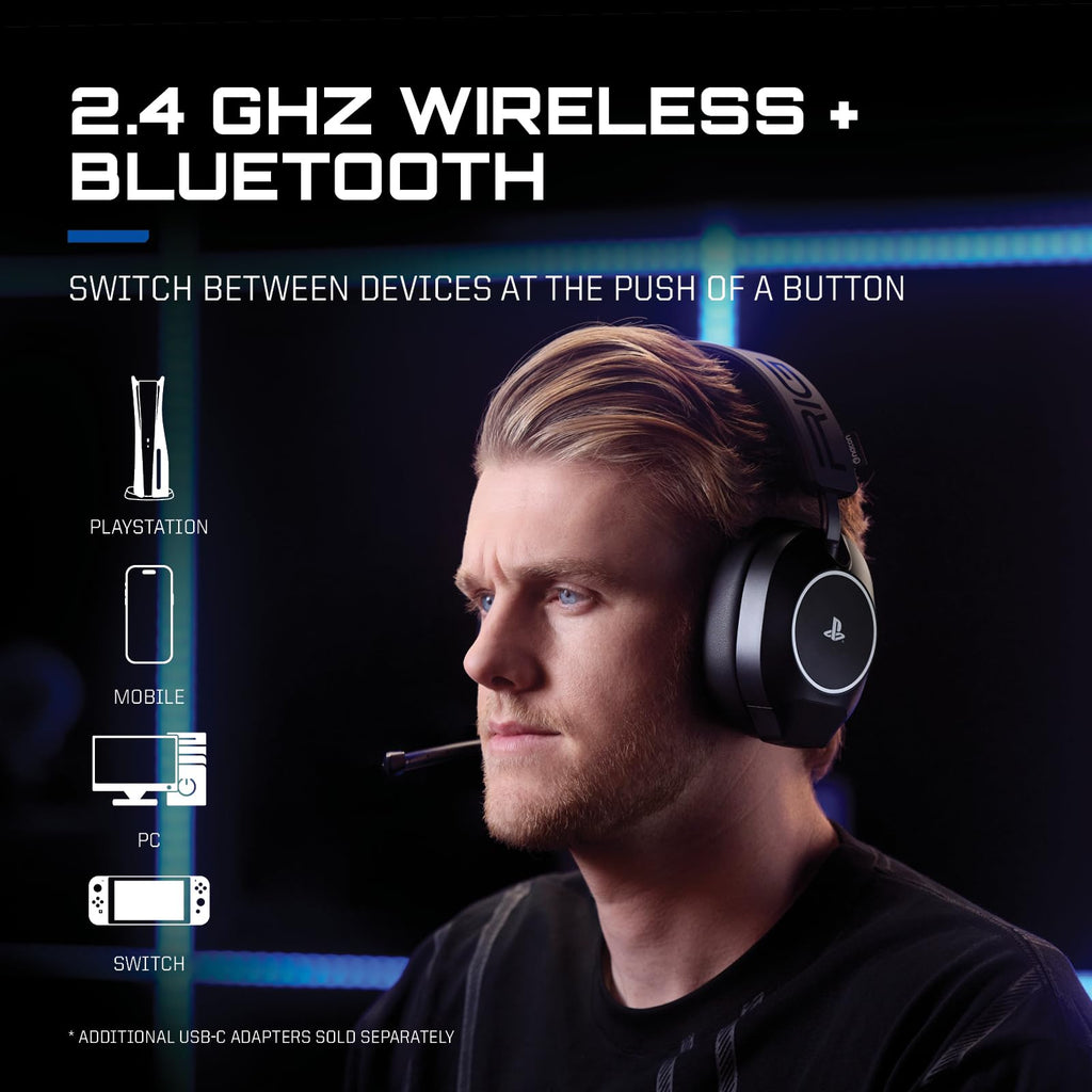 RIG R8 SPECTRE PRO HS Dual Wireless Gaming Headset for PlayStation and PC
