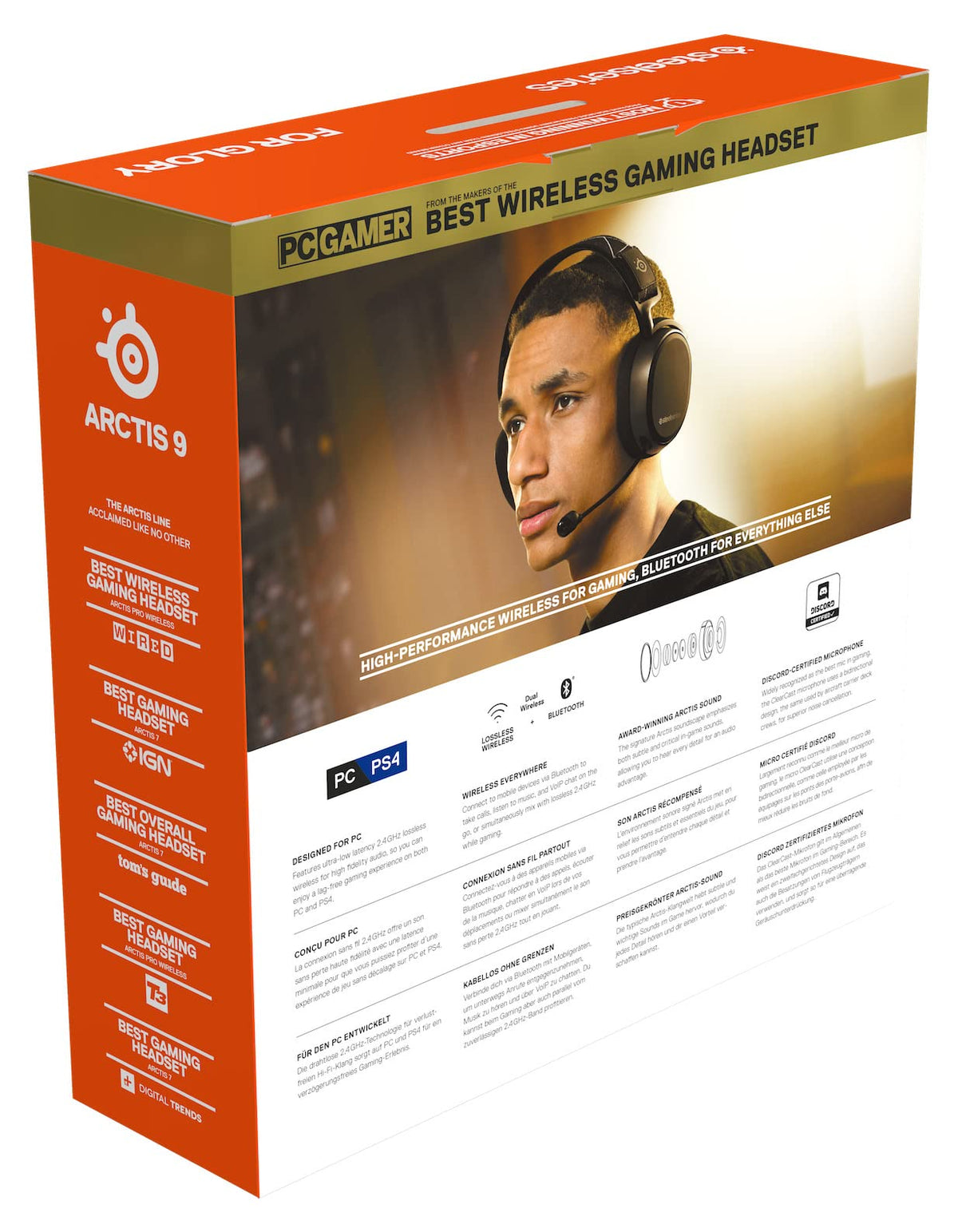 Arctis 9 Wireless Wireless Gaming Headset for PC
