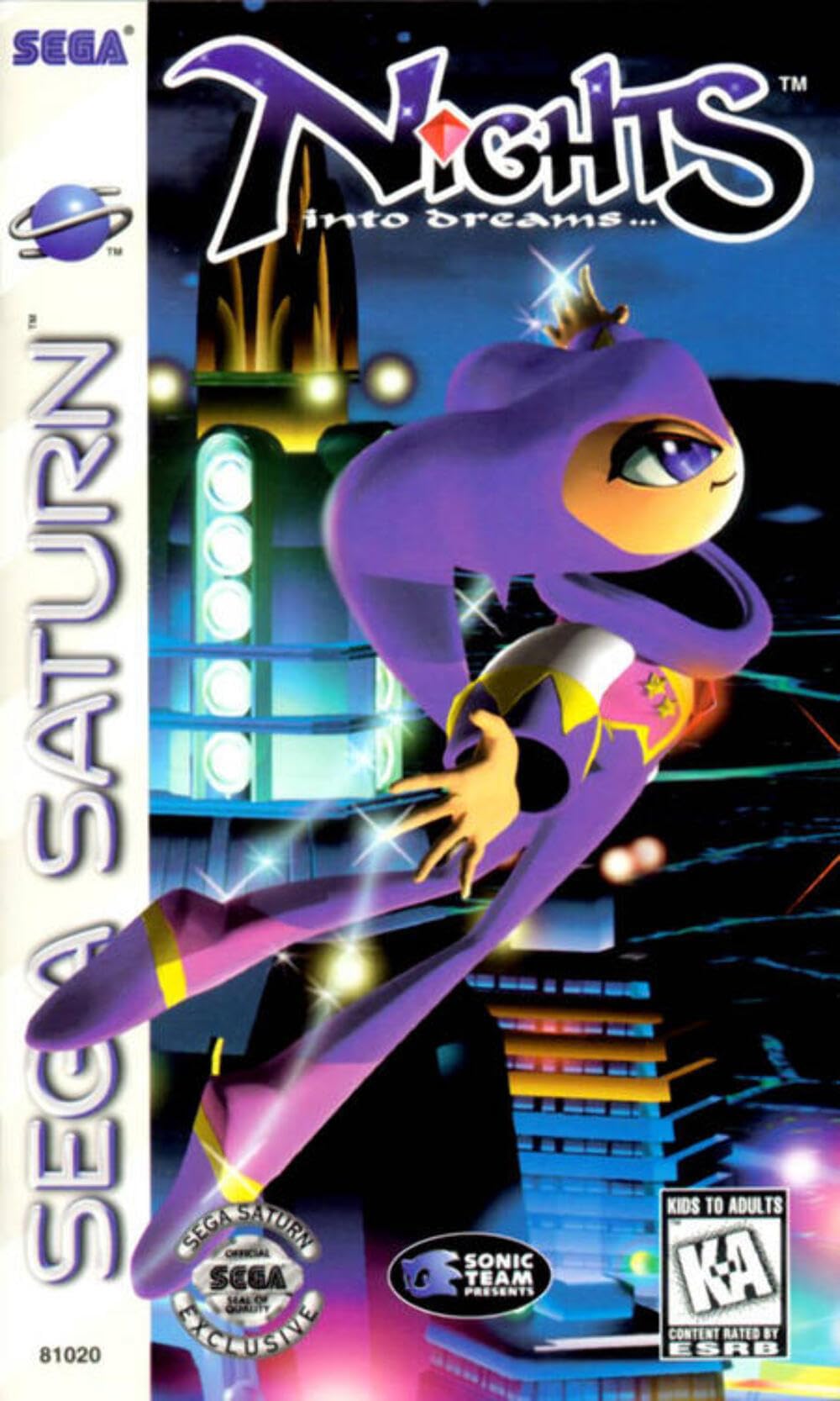 Nights Into Dreams - Sega Saturn (Renewed)