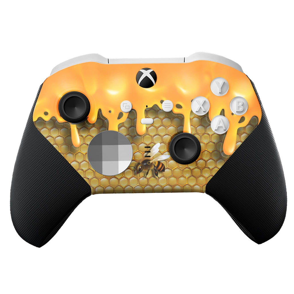 DreamController Cherry Blossom X-box Elite Controller Series 2 Limited Edition Custom Elite Series 2 Controller for X-box One/Series X/S. with Advanced Hydro-Dip Paint Technology (Not Just a Skin)