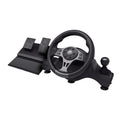 Trust GXT 289 Movi Gaming Steering Wheel PC, Xbox Series X/S, PS4, Nintendo Switch, Racing Wheel with Pedals, Shift Paddles, Vibration Feedback, Sim Racing Farming Simulator / F1 / Gran Turismo