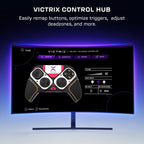 Turtle Beach Victrix Pro BFG Reloaded Wireless Modular PC Controller: Fortnite - Hall-Effect Thumbsticks, Interchangeable Parts, Trackpad, Keyboard & Mouse Emulation - PC, Steam Deck