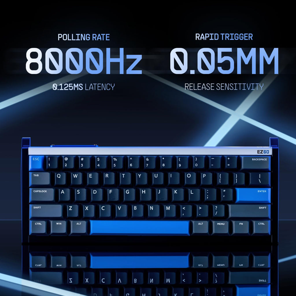 IQUNIX EZ60 Hall Effect Gaming Keyboard 60%