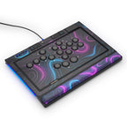 Qanba Sapphire S1 Leverless Controller,Officially Licensed Sony PlayStation 5 Controller, Leverless Arcade Stick Fight Stick,Tournament Grade Detachable Joystick,Precise Arcade Controls for PS5 PS4 PC