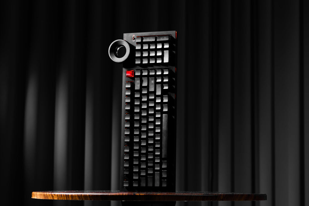 ATM 98 Wireless Custom Silent Mechanical Keyboard, 98 Key Tri-Mode 2.4G Bluetooth Wireless Ergonomic RGB PC Computer Keyboard, Office Accessories, Hotswappable Switch - Night Ink
