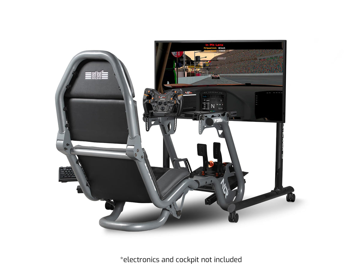 Next Level Racing Round Tube Freestanding Single Monitor Stand (NLR-R010)
