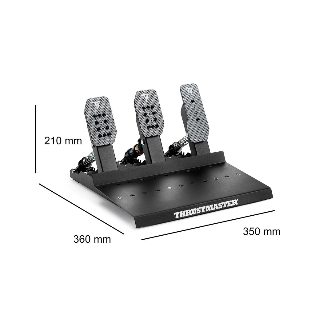 Thrustmaster Raceline Pedals III LC - 3-Pedal Simracing Set Featuring Brake Pedal with Load Cell Sensor (220 lb / 100 kg) - for PS5, PS4, Xbox Series, Xbox One, PC