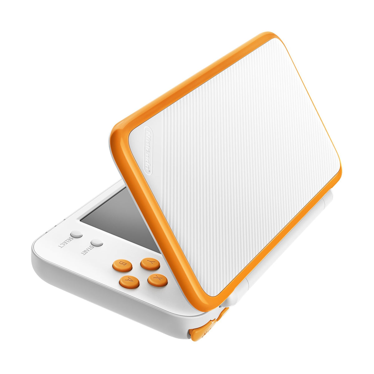 Nintendo New 2DS XL - White + Orange (Renewed) [video game]