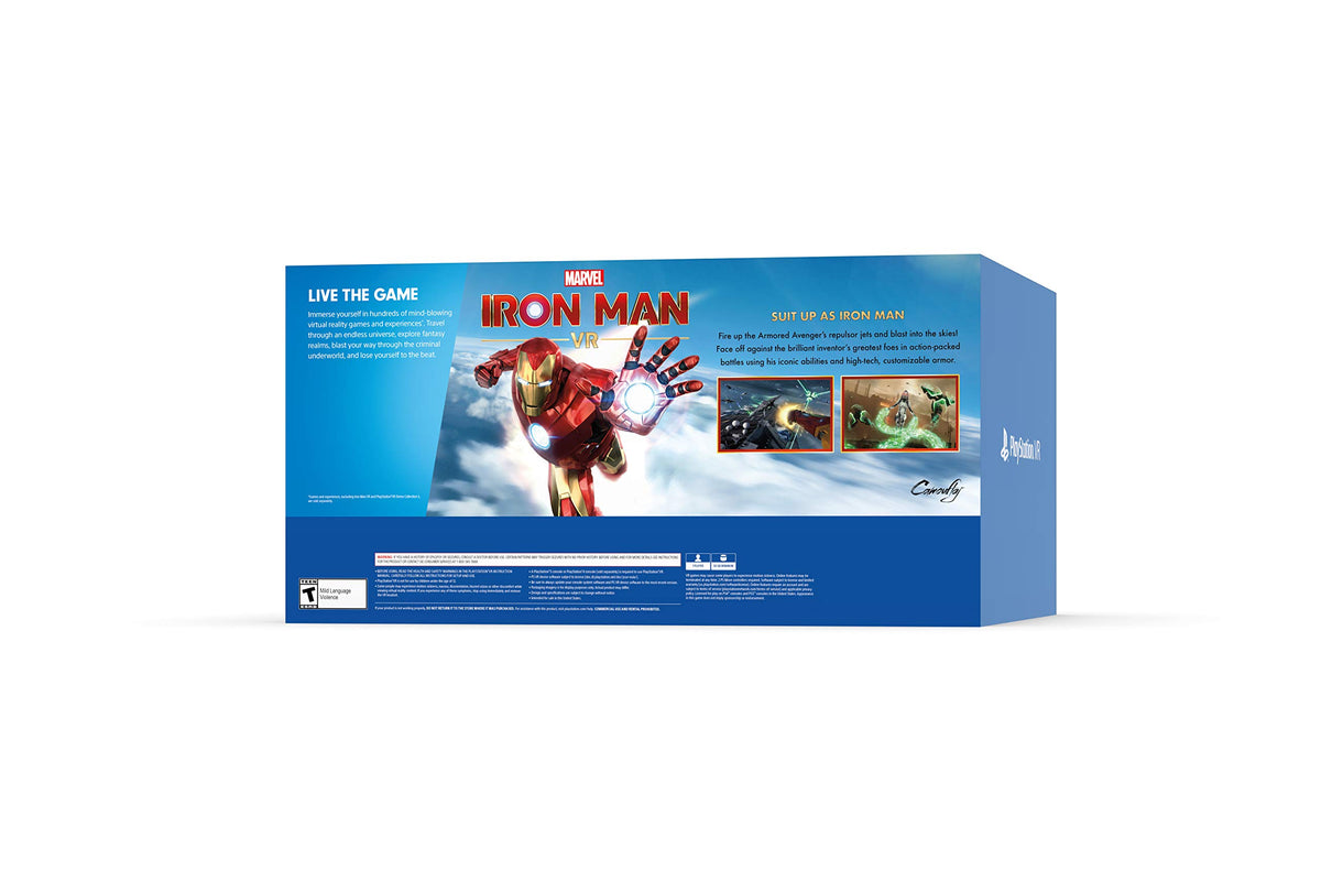 Playstation VR Marvel's Iron Man VR Bundle - 3; 2