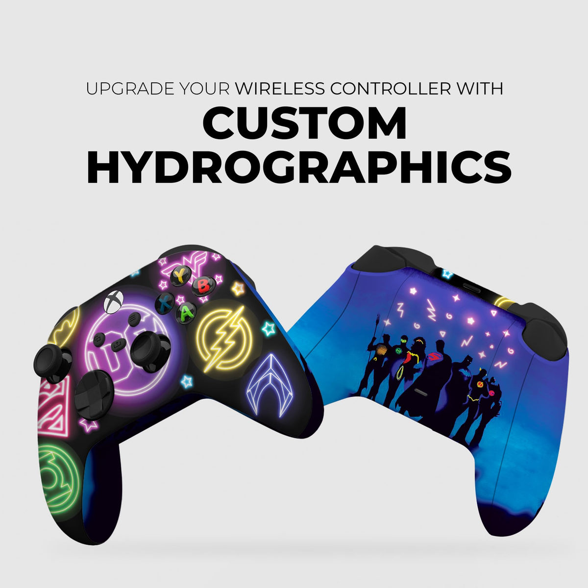DC Comiic Neon Superhero Custom X-box Controller Wireless for Series X/S