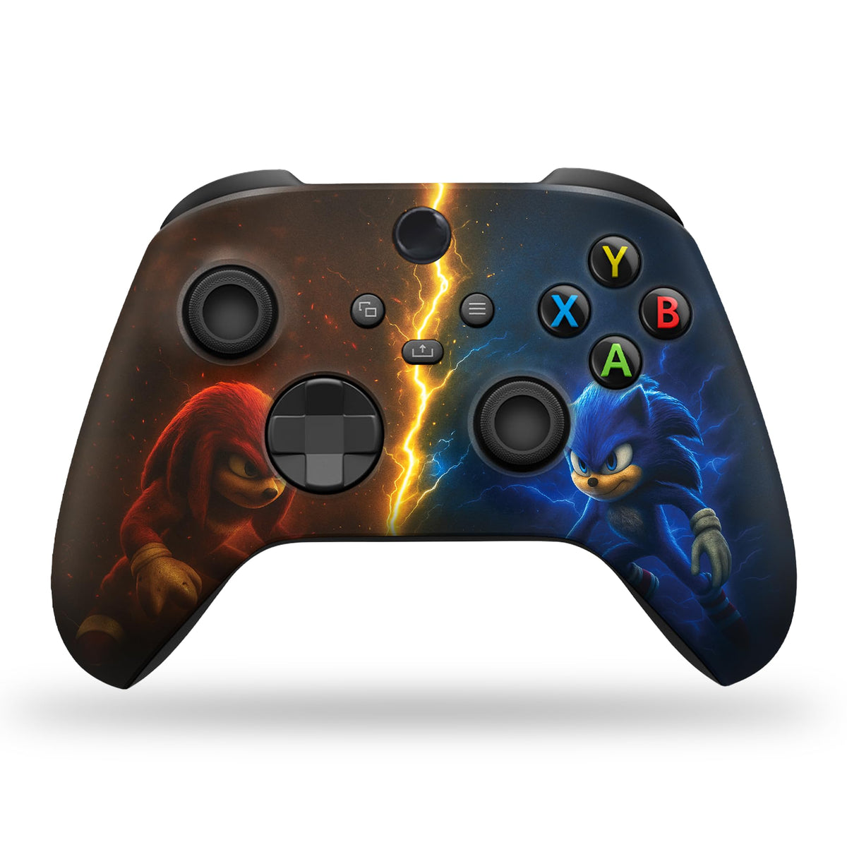 Neon Dragonns Glow Custom X-box Controller Wireless for X-box Series X/S