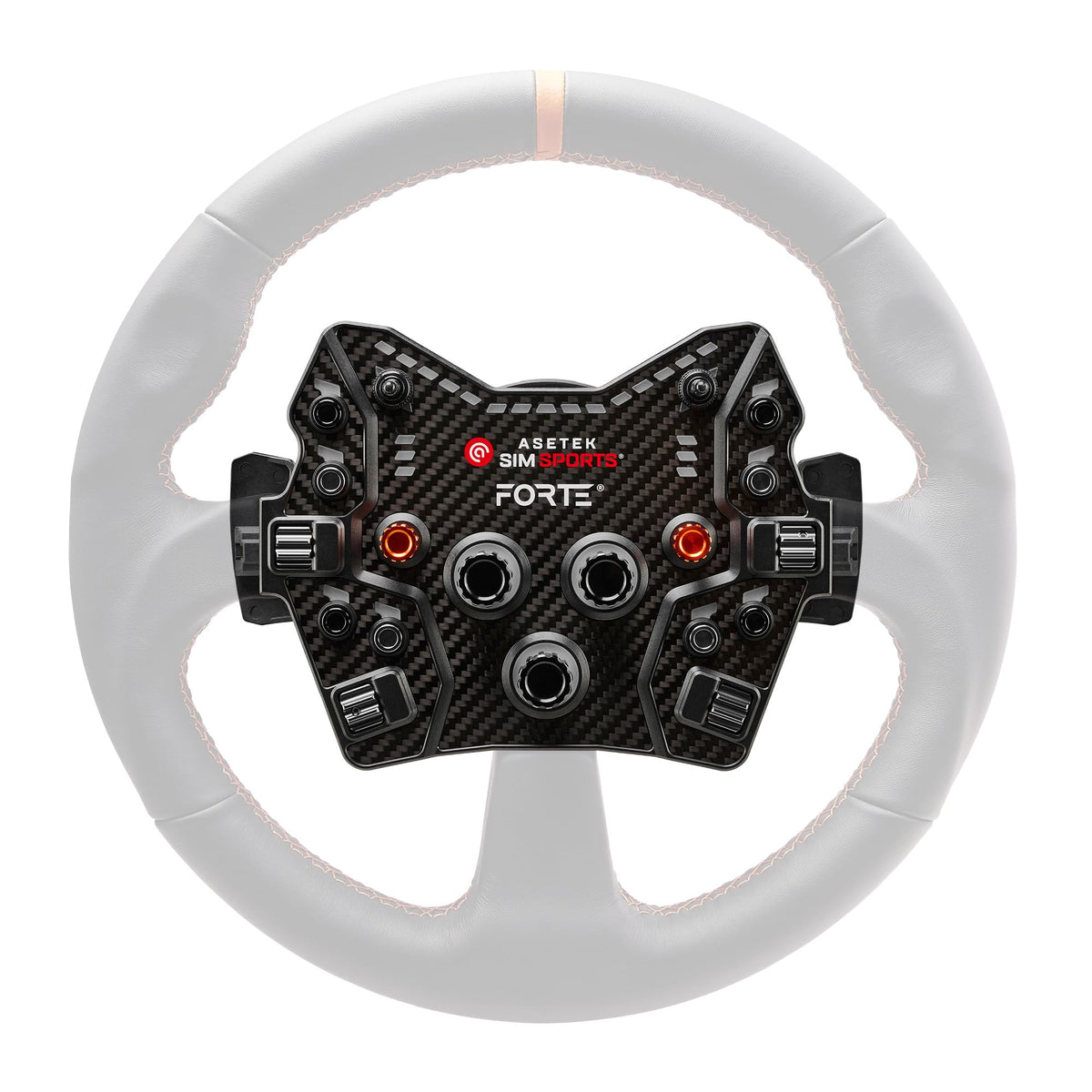 Asetek Forte GT Aluminum Button Box Control Panel Sim Racing PC