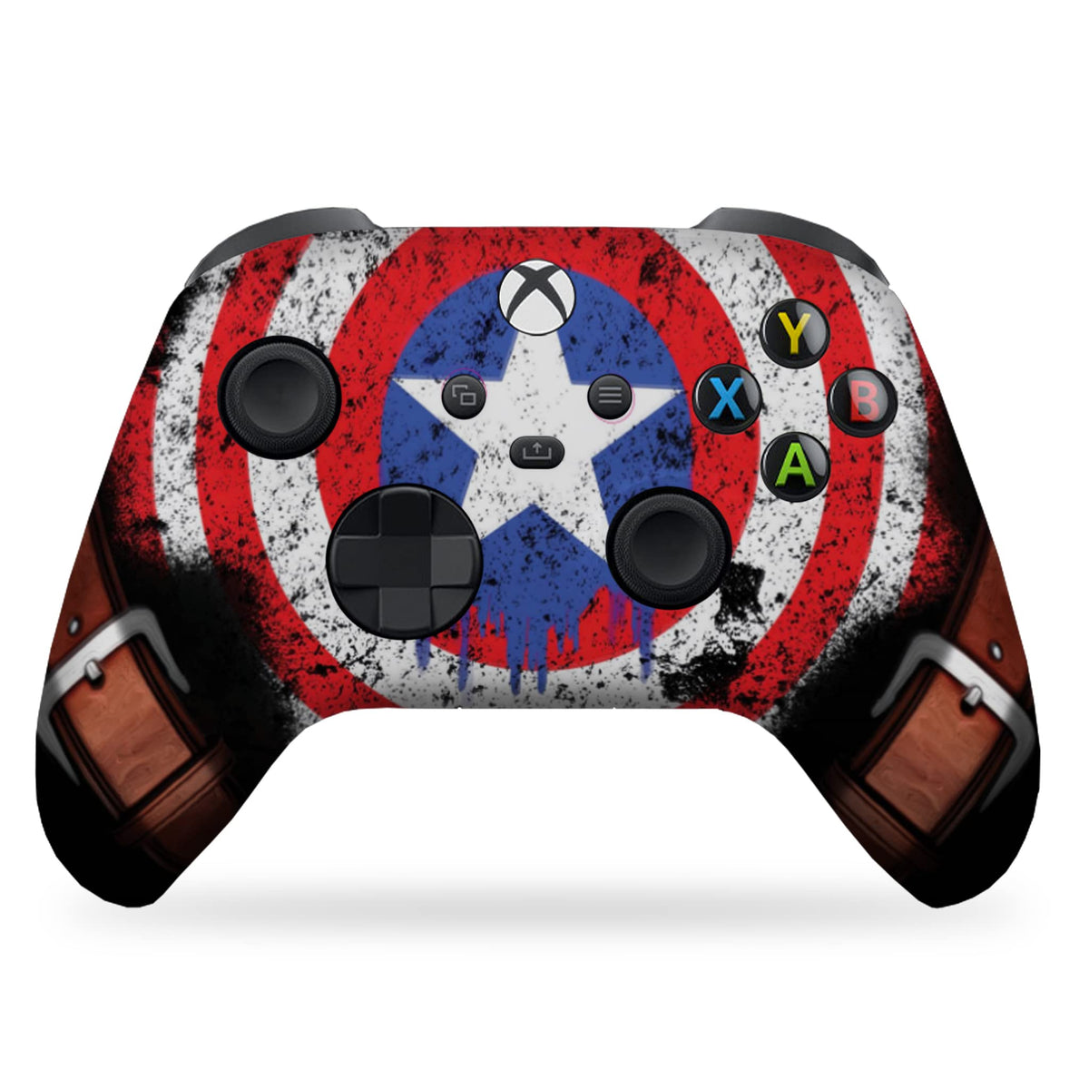 Spiider-Man Red Superhero Modded Custom X-box Controller Wireless
