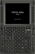 SYDYSOSO Cockpit Simulator 737X CDU Flight Simulator Control Display Unit