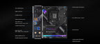 ASRock Z790 Nova WiFi ATX Motherboard, Intel 14th/13th/12th Gen LGA1700, DDR5 8000+ (OC), PCIe 5.0, Wi-Fi 7, Killer 2.5G LAN, 20+1+1 Phase SPS