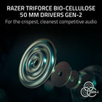 Razer BlackShark V3 Pro Wireless ANC Gaming Headset for PC, Black