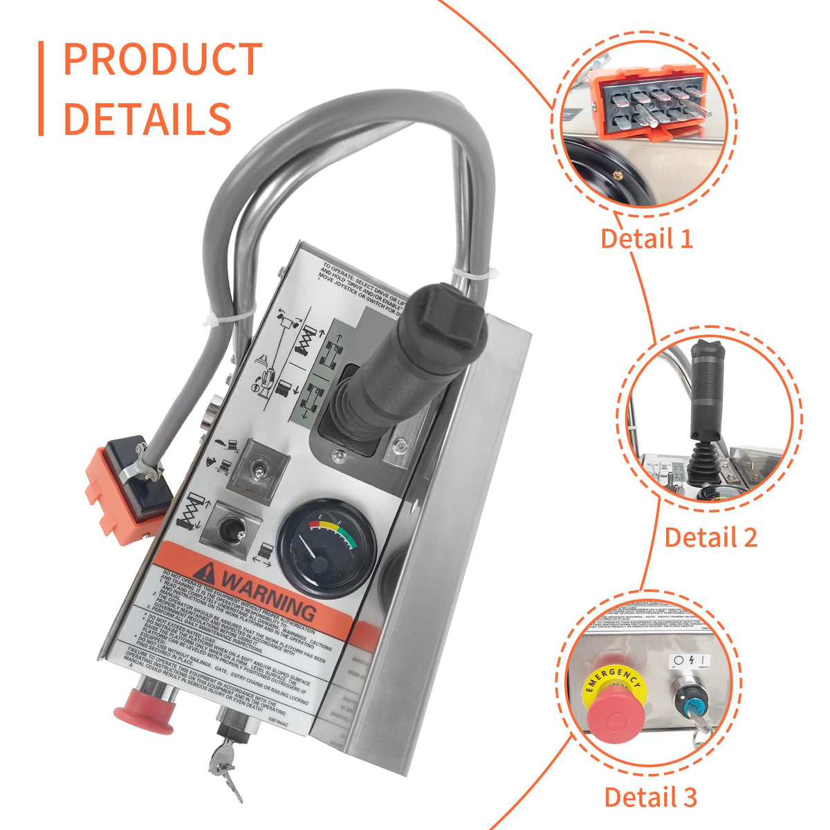 116063 Aerial Work Platform Access Equipment Spare Parts Control Box Compatible with SkyJack Scissor Lift SJIII 3215 3219 3220 3226 4626 4632
