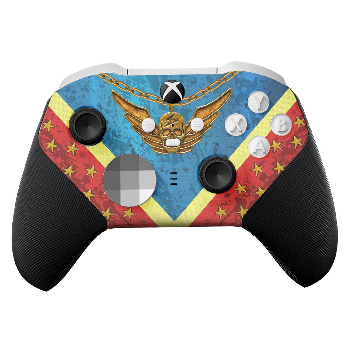 DreamController Cherry Blossom X-box Elite Controller Series 2 Limited Edition Custom Elite Series 2 Controller for X-box One/Series X/S. with Advanced Hydro-Dip Paint Technology (Not Just a Skin)