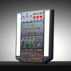 WINGFLEXSIM Flight Simulator A320 Overhead Panel Featuring IRS & Lighting Panels, Overhead Simulation Designed for PC Flight Sim Platforms, Delivering Professional-Level Simulation