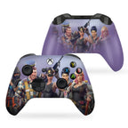 Neon Abyyss Video Game Custom X-box Controller Wireless for Series X/S