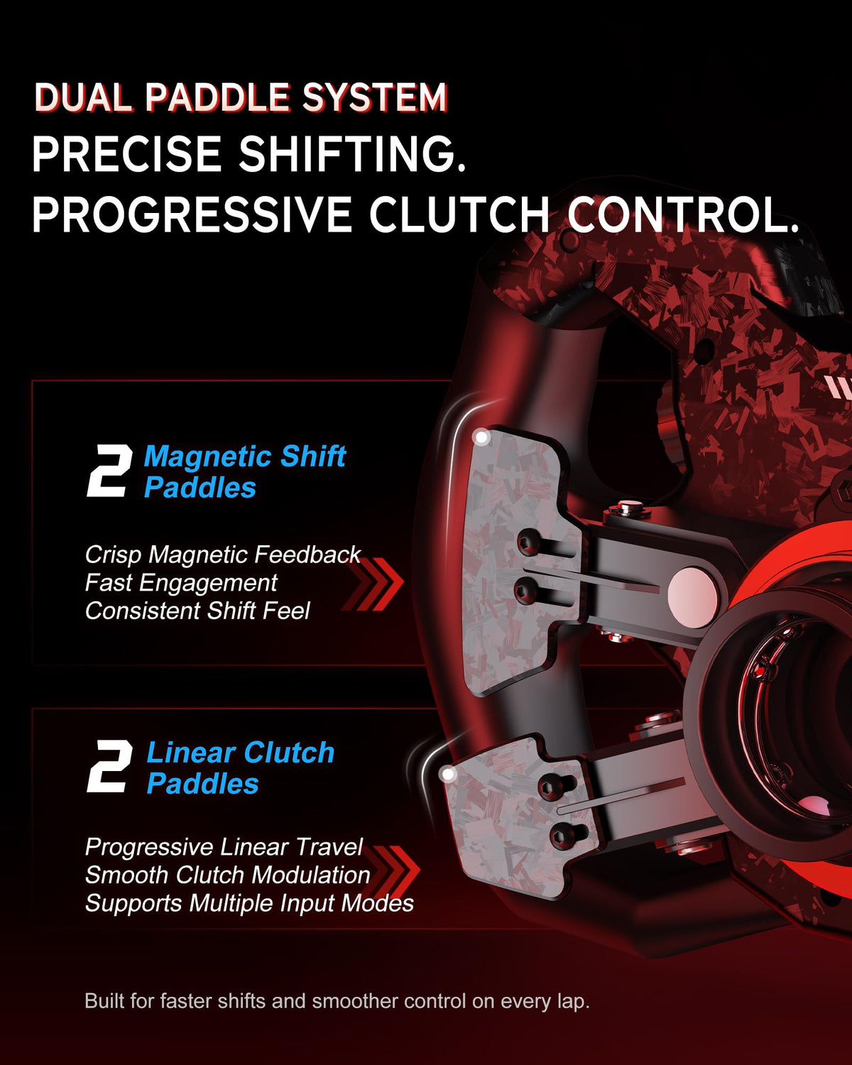 PXN GT ONE Sim Racing Steering Wheel Rim