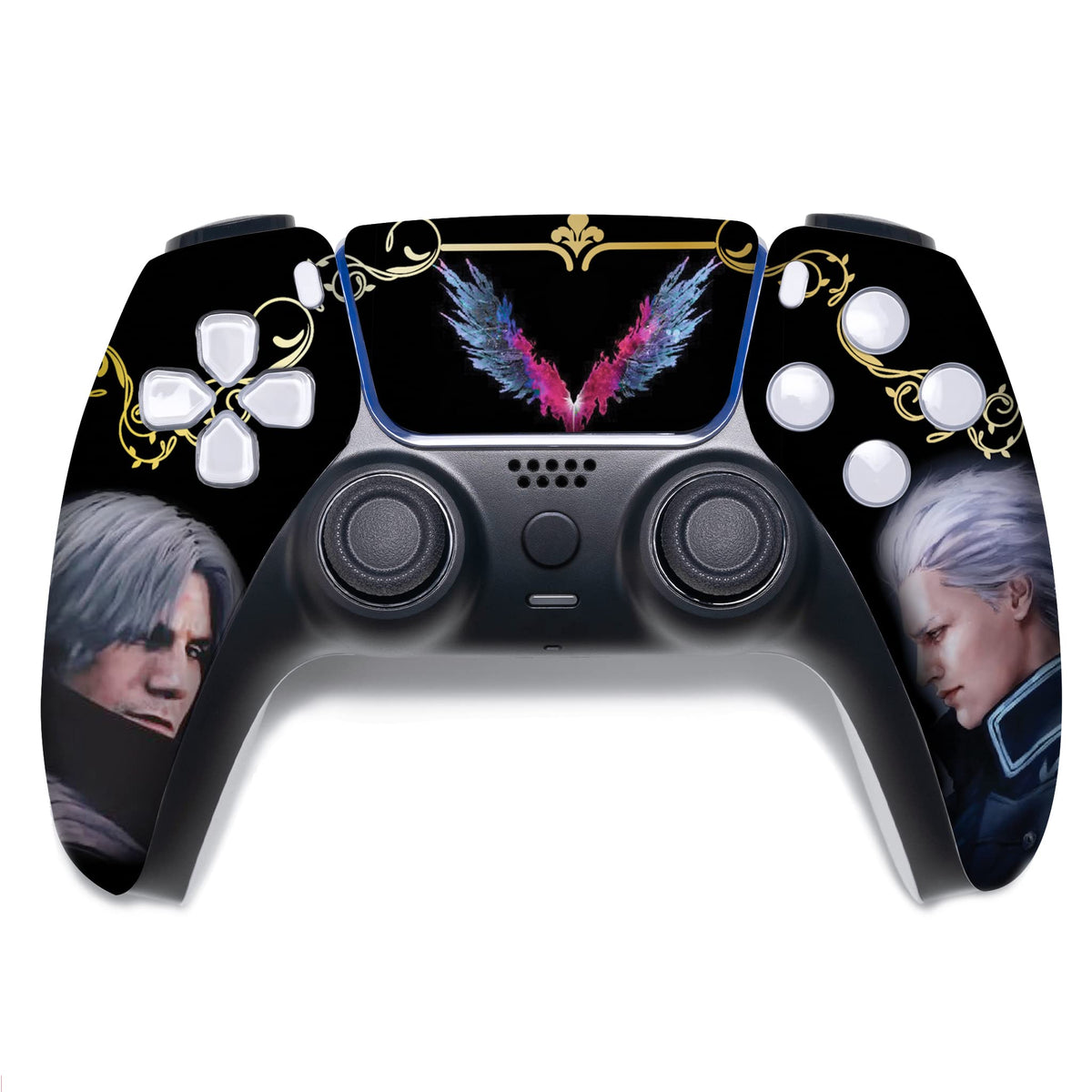 Ghost of Tshushiima Custom PS-5 Controller Wireless for Play-Station 5