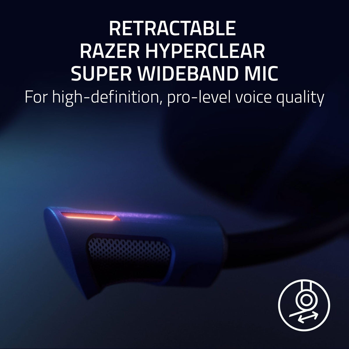Razer Kraken V4 Pro Wireless Gaming Headset w/OLED Control Hub
